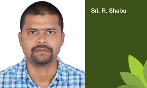 Sri. R. Shabu - Treasurer of the Trust